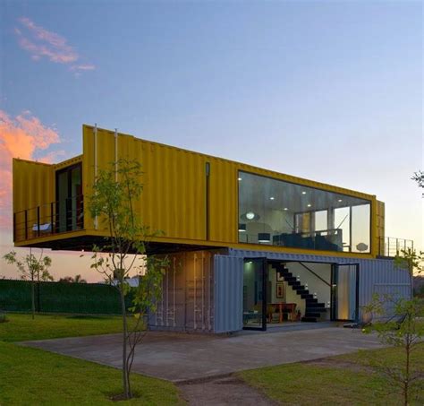 Huiini Shipping Container House Mexico 4 X 40 Ft Hc Containers R