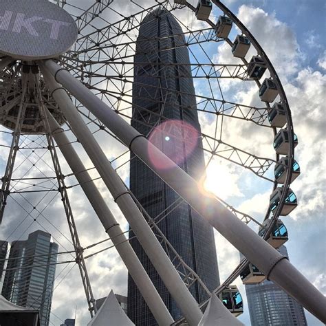 The Hong Kong Central Ferris Wheel Hong Kong Thru My Eyes