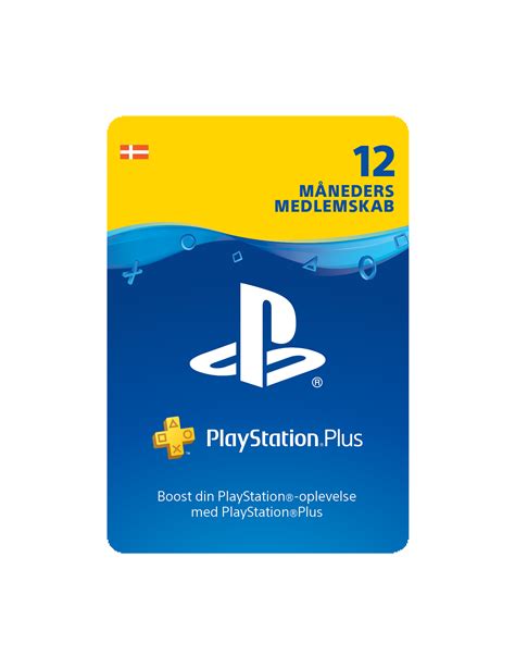 Add funds to your playstation® network wallet without the need for a credit card. Buy PSN Plus Card 12m Subscription DK (PS3/PS4/Vita)