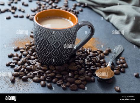 Beautiful Coffee Still Life Stock Photo Alamy