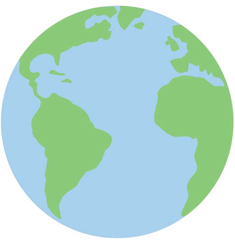 Earth Pastel Planet Clip Art Cartoon Earth Cliparts Png Download