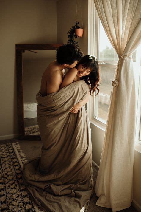 in home boudoir couples bedroom photoshoot michigan engagement photos ann arbor photographer
