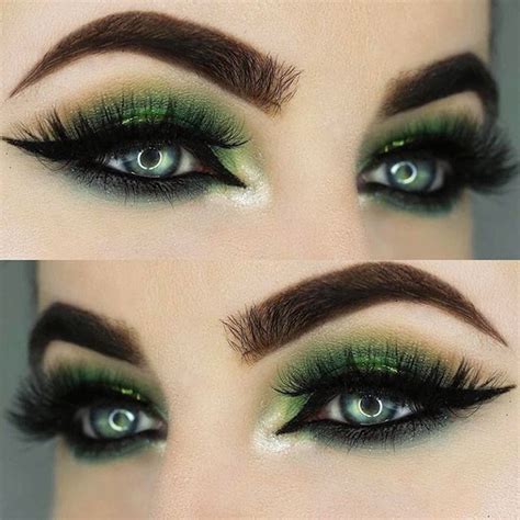 the emerald eye makeup trend that s taking over instagram will inspire you to go green