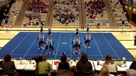 Carroll Middle School State Cheer Competition 102613 Youtube