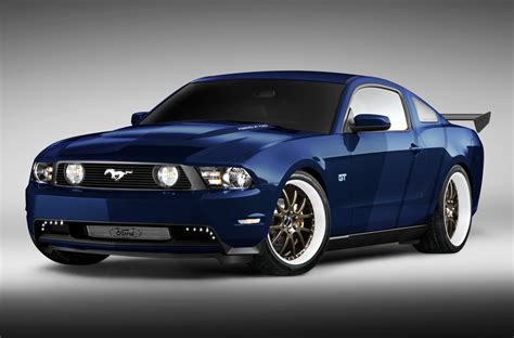 Through its production, multiple nameplates have been associated with the ford mustang series, including gt, mach 1, boss 302/429, cobra (separate from shelby. Kona Blue 2010 Ford Mustang GT Custom Coupe ...