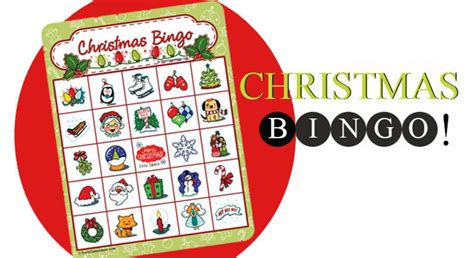 Christmas Bingo 25 Card Pack Colorful Holiday Bingo Cards For Kids