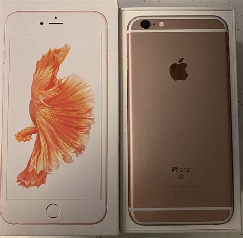 Apple Iphone 6s Plus 32gb Rose Gold Unlocked A1687 Cdma Gsm 190198061904 Ebay
