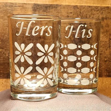 His And Hers Bathroom Glasses Armour Wholesale Glass