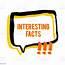 Interesting Facts Speech Bubble Icons Fun Fact Idea Label Banner For 