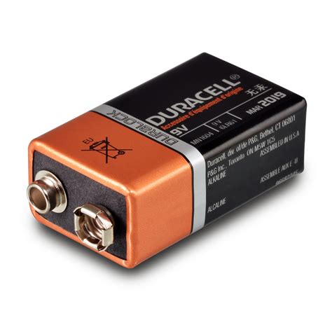 5x Duracell 9v Block Oem Batterie Lr61 580 Mah Mn1604 E Block Alkaline