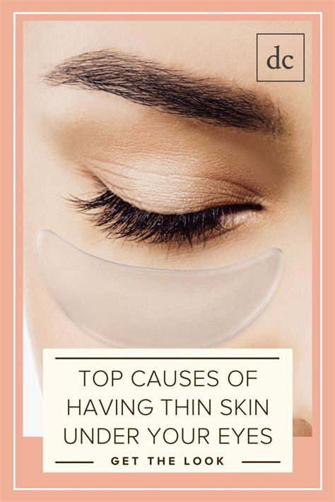 How To Deal With Thin Skin Under The Eyes Beauty Hacks Skincare Thin