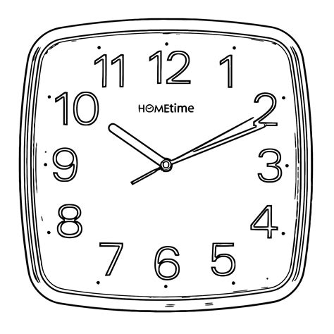 Coloring squared | i am the creator of coloring squared: Square Wall Clocks 4975 Free Printable 05 Cartoonized Free ...