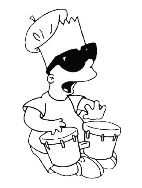 The Simpsons Coloring Pages For Kids The Simpsons Kids Coloring Pages