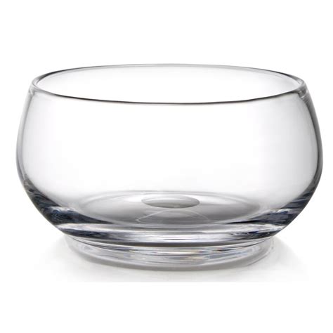 Nambé Moderne Glass Modern Decorative Bowl In Clear Wayfair