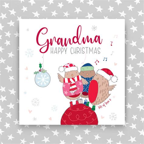 Granny Or Grandma Christmas Card By Molly Mae®