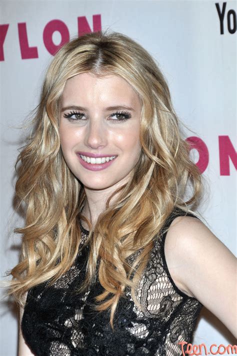 Emma Roberts Attends The Nylon Young Hollywood Issue Party On May 4