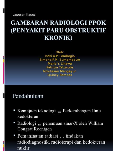 We did not find results for: Gambaran Radiologi PPOK (Penyakit Paru Obstruktif Kronik