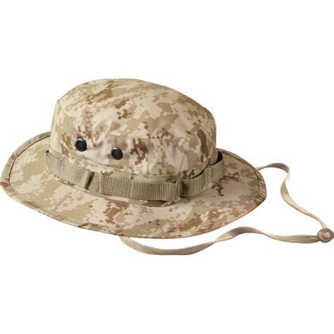Digital Desert Camouflage Military Boonie Hat Army Navy Store