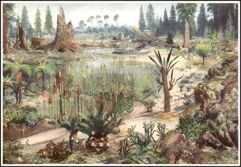 Mesozoic Landscape Zdeněk Burian 1905 1981 Prehistoric Animals
