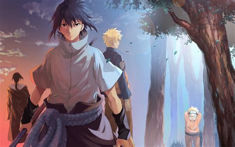 Naruto Shippuuden Uchiha Sasuke Uzumaki Naruto Uchiha