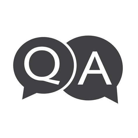 Question Answer Icon 638968 Vector Art At Vecteezy