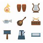 Icons Musical Instrument Icon Orchestra Instruments Vector