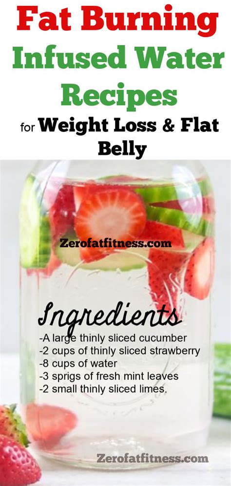 The Top 15 Infused Water Recipes For Weight Loss Easy Recipes To Make