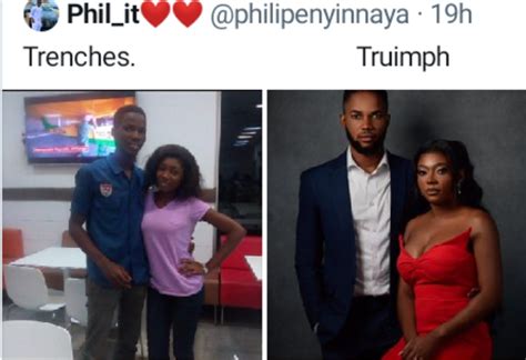 Nigerian Man Shares Trenches To Triumph Photos With His Lady