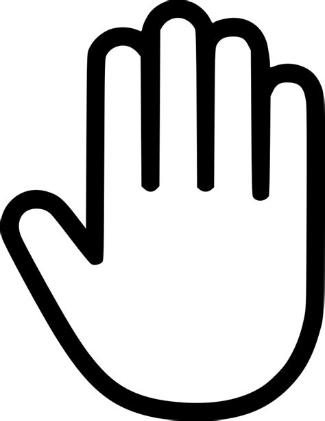 Download Hd Hand Comments Hand Icon Transparent Png Image