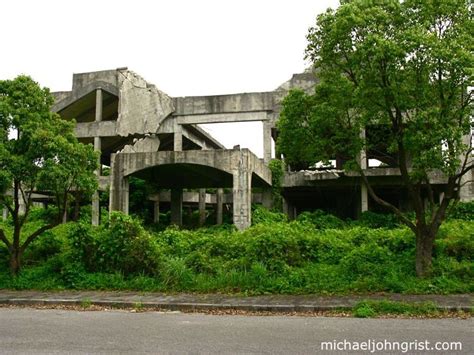 The Abandoned Resort Of Saurabol On Jeju Island Off The Southern Tip