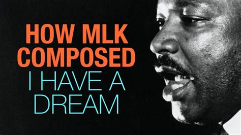 How Martin Luther King Jr Wrote His Momentous I Have A Dream Speech
