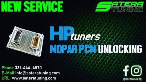 In House Pcm Unlocking 2015 Modern Mopar For Hp Tuners Satera Tuning