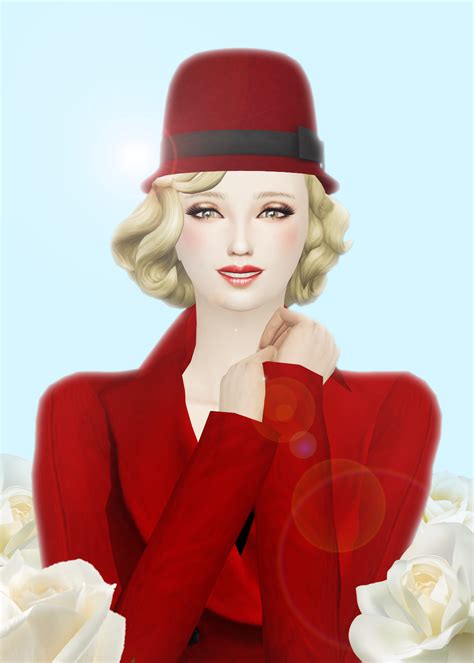Lonelyboy Ts4 Cloche Hat 03 Cloche Hat Sims 4 Stories Hats