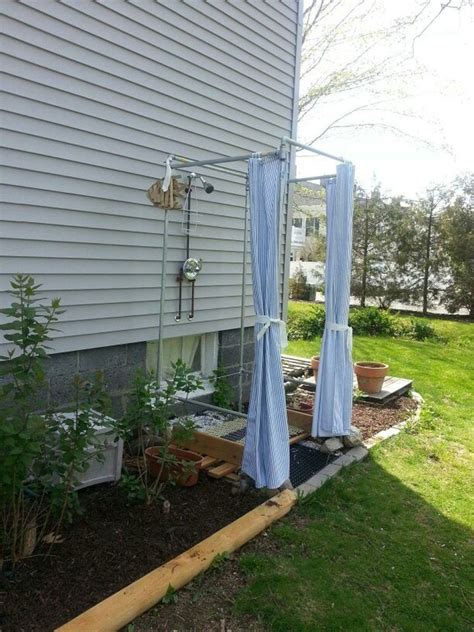 Galvanized Tin Outdoor Shower Outdoor Shower Enclosure Outdoor