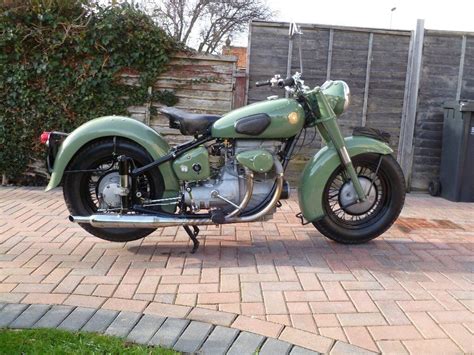 Classic Sunbeam S7 Delux Motorcycle 1952 In Christchurch Dorset