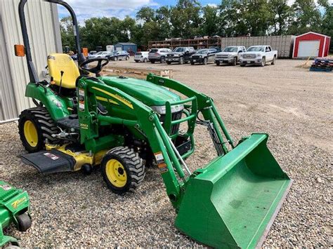 John Deere 2305 Subcompact Tractor With Front Loadermower For Sale