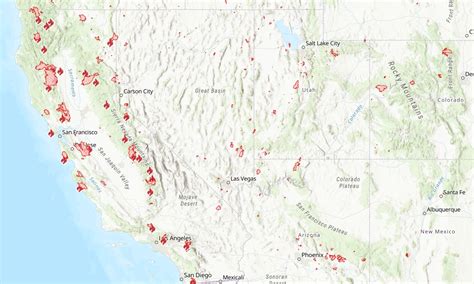 California Fires Map Where The Wildfires Are Today And Latest Weather