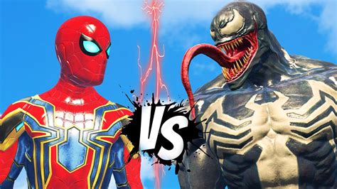 Spider Man Vs Venom Epic Battle Youtube