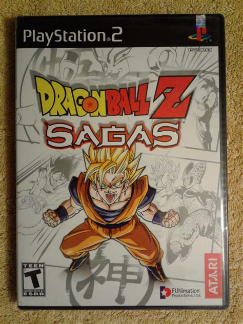 Dragon Ball Z Sagas New Item Box And Manual Playstation