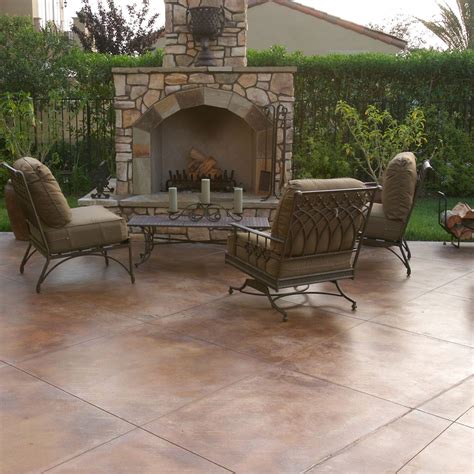 When concrete patios are left to their own devices, nature may compromise durability and appearance. For a unique decorative finish that adds depth and warmth ...