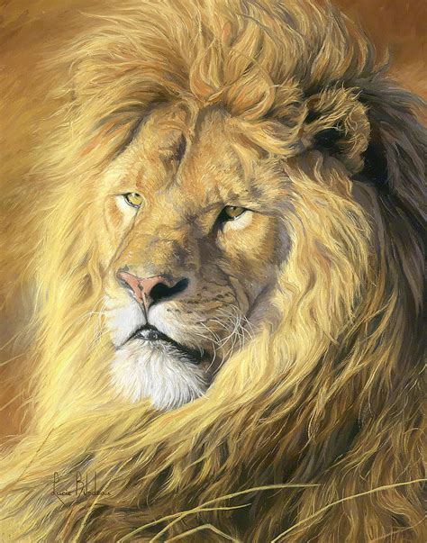 Majestic Detail Painting By Lucie Bilodeau