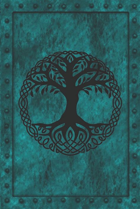 Yggdrasil Norse Tree Of Life Notebook Journal Norse