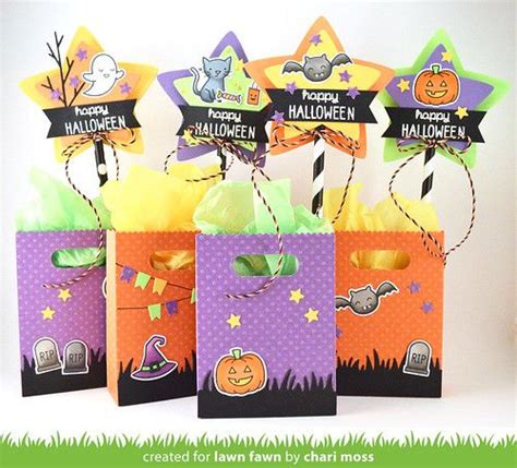 Mossymade Cute Halloween Treat Bags Halloween Treat Bags Halloween