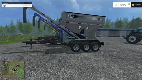 Jandm 375st Fertilizer Tender Trailer V11 • Farming Simulator 19 17 22