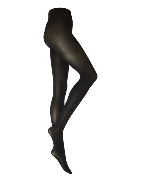 Nina Fishbone Tights 40d Black 210 Kr Swedish Stockings