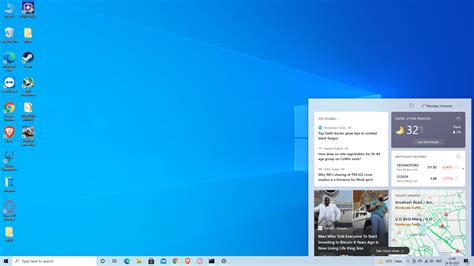 How To Remove The News And Interests Widget From Windows 10 Techworm