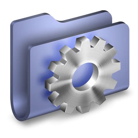 Developer Blue Folder Icon Alumin Folders Iconpack Wil Nichols