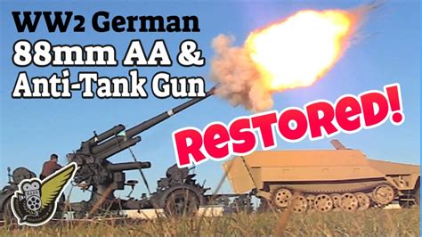 88mm Flak Ww2 Anti Aircraft Gun Youtube