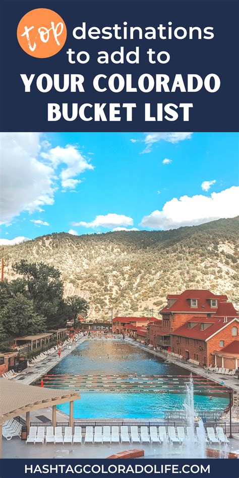 Top Travel Destinations To Add To Your Colorado Bucket List Colorado