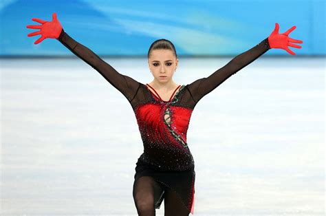 Olympics Russian Teen Skater Valieva Finishes Fourth In Womens Single
